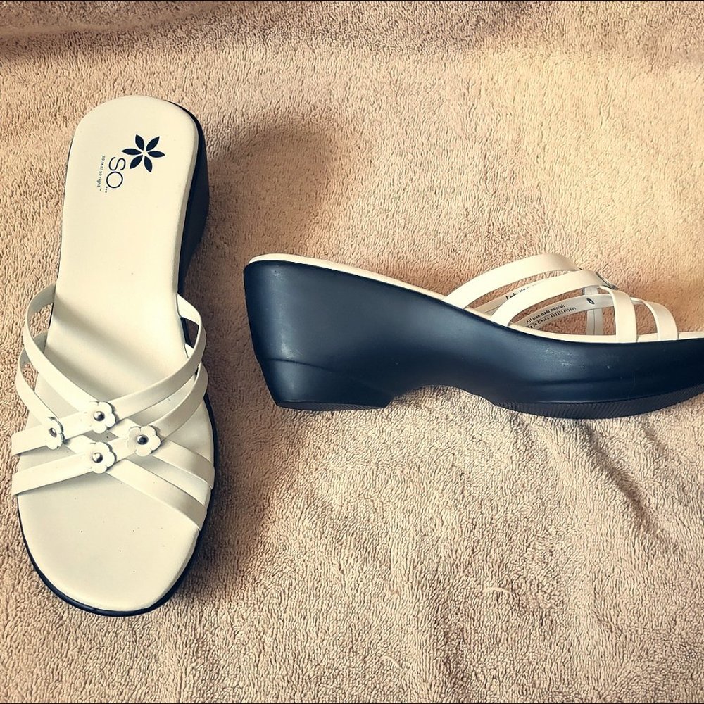 Floral Slide on Sandals - 11M